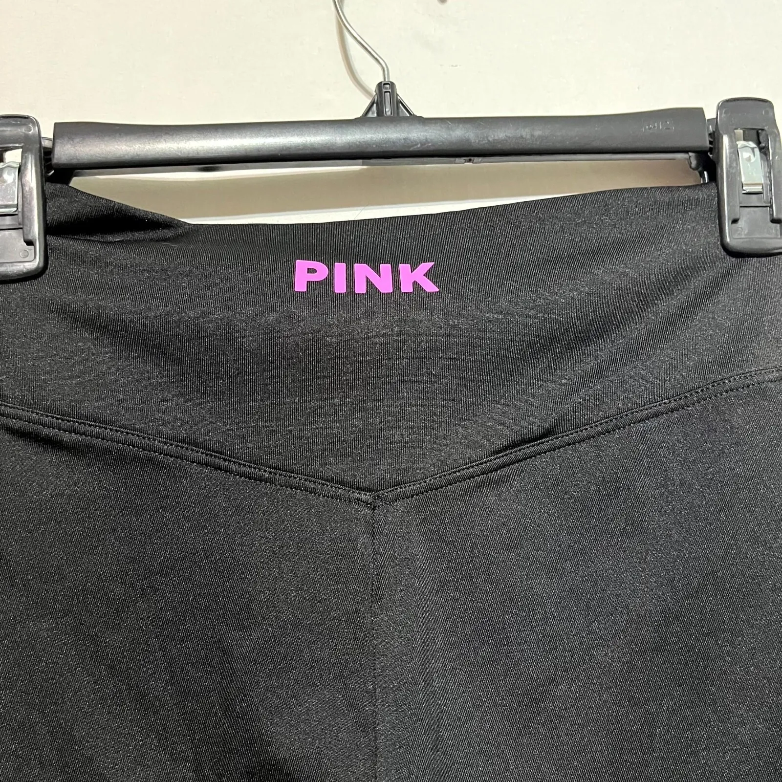 Pink Victoria's Secret Bike Shorts Women's Small Black‎ Miami LA Hawaii Pull On - Image 7