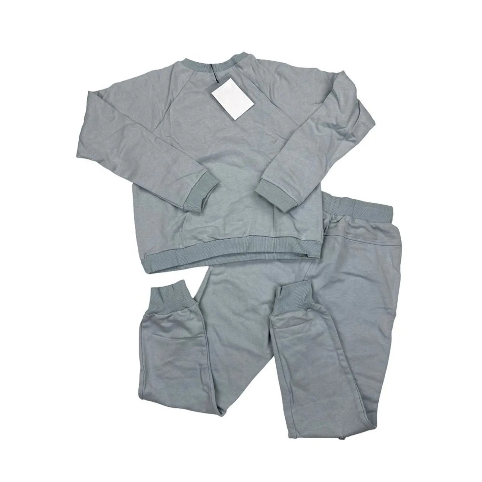 Rehab - Beaded Star Cut Out Sweatshirt & Sweatpant Set in Gray - Image 5