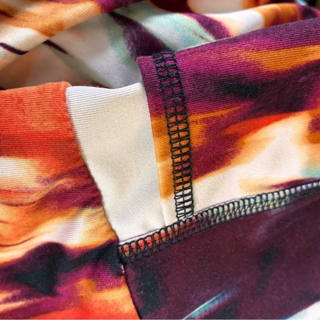 Xersion Multicolor Abstract Quarter Zip Quick Dry - Image 10