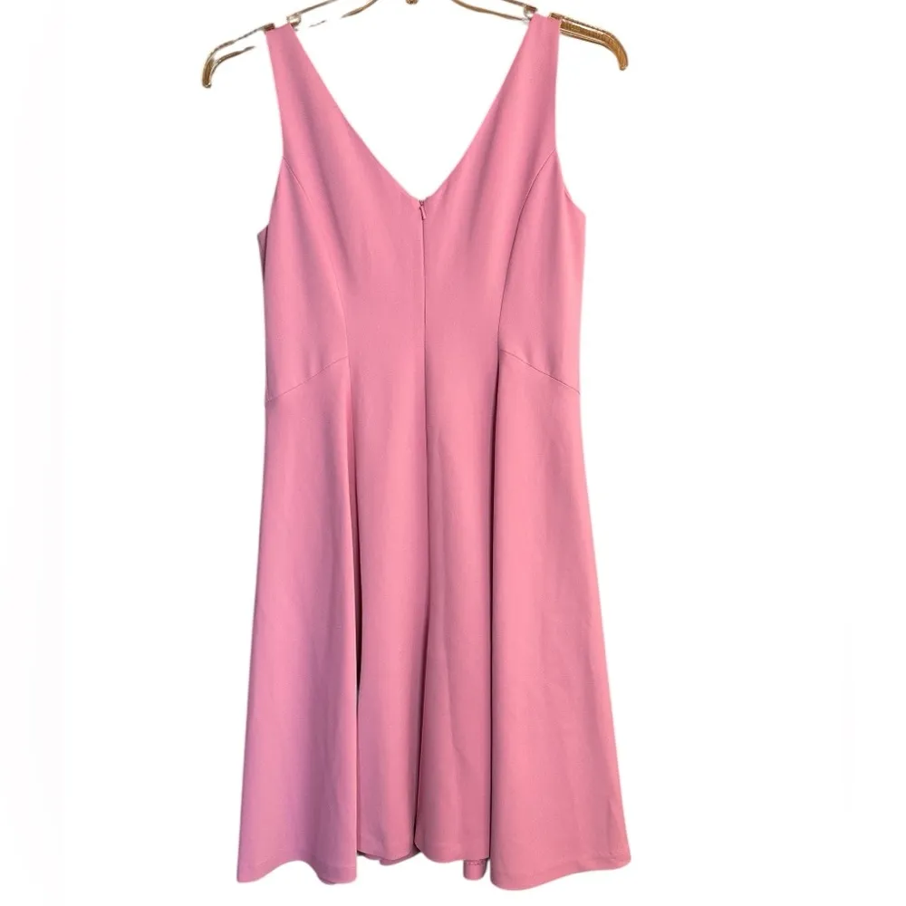 Bloomingdale's Geranium Pink Fit and Flare V - Image 2