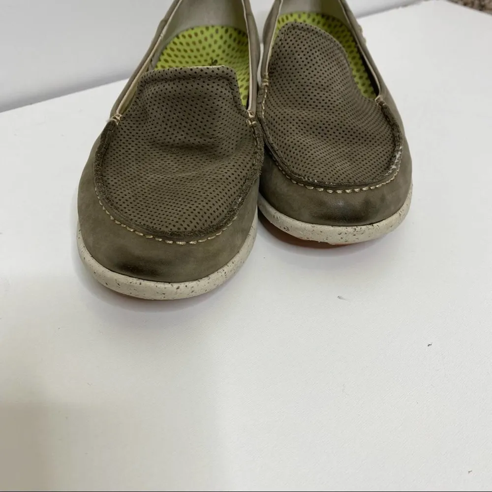 Superfeet Fir Bungee Cord Leather Loafers Slip On 8 - Image 2