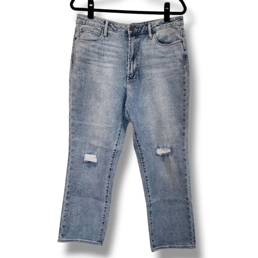 Articles of Society High-Rise Straight Leg Crop Jeans Women’s Size 31 - Image 11