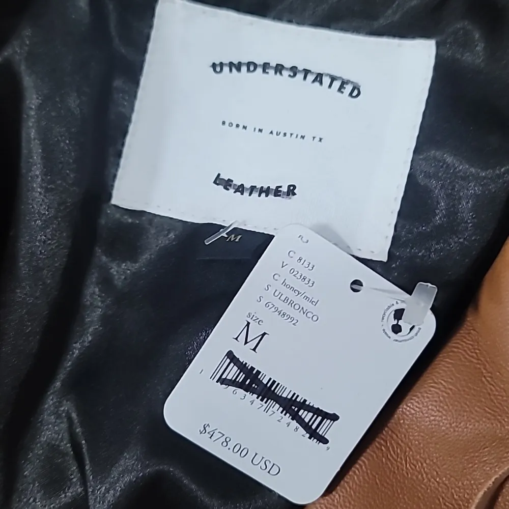 Free people Understated Leather Bronco Jacket - Image 5