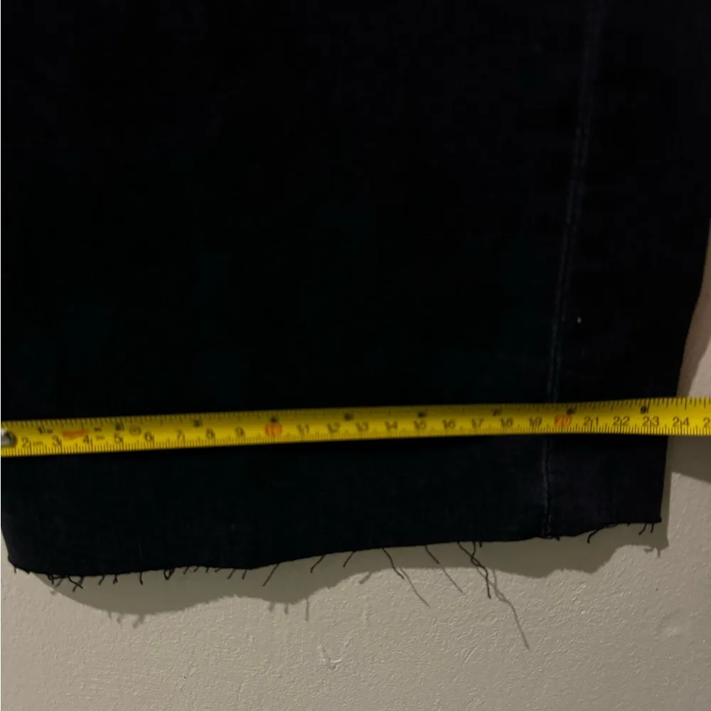 Veronica Beard Leena Bootcut with Raw Hem in Washed Onyx size 29 - Image 8