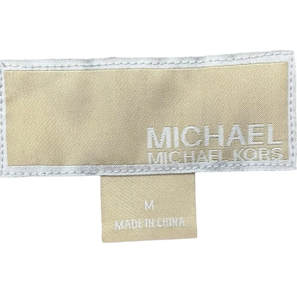 MICHAEL Michael Kors Black Hooded Raincoat Size M - Image 5