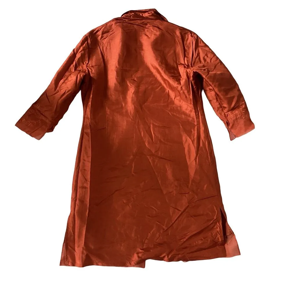 Anne Carson Pure Silk Dress & Blouse Set - Image 7