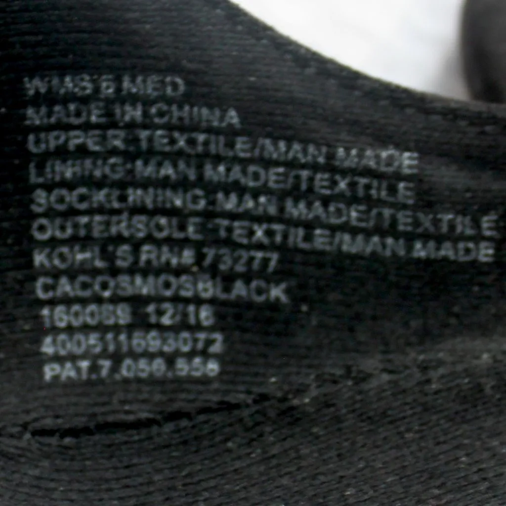 Candie's Black Faux Suede Block Heel Adjustable Ankle Strap 2 Inch Heels Shoes 6 - Image 11