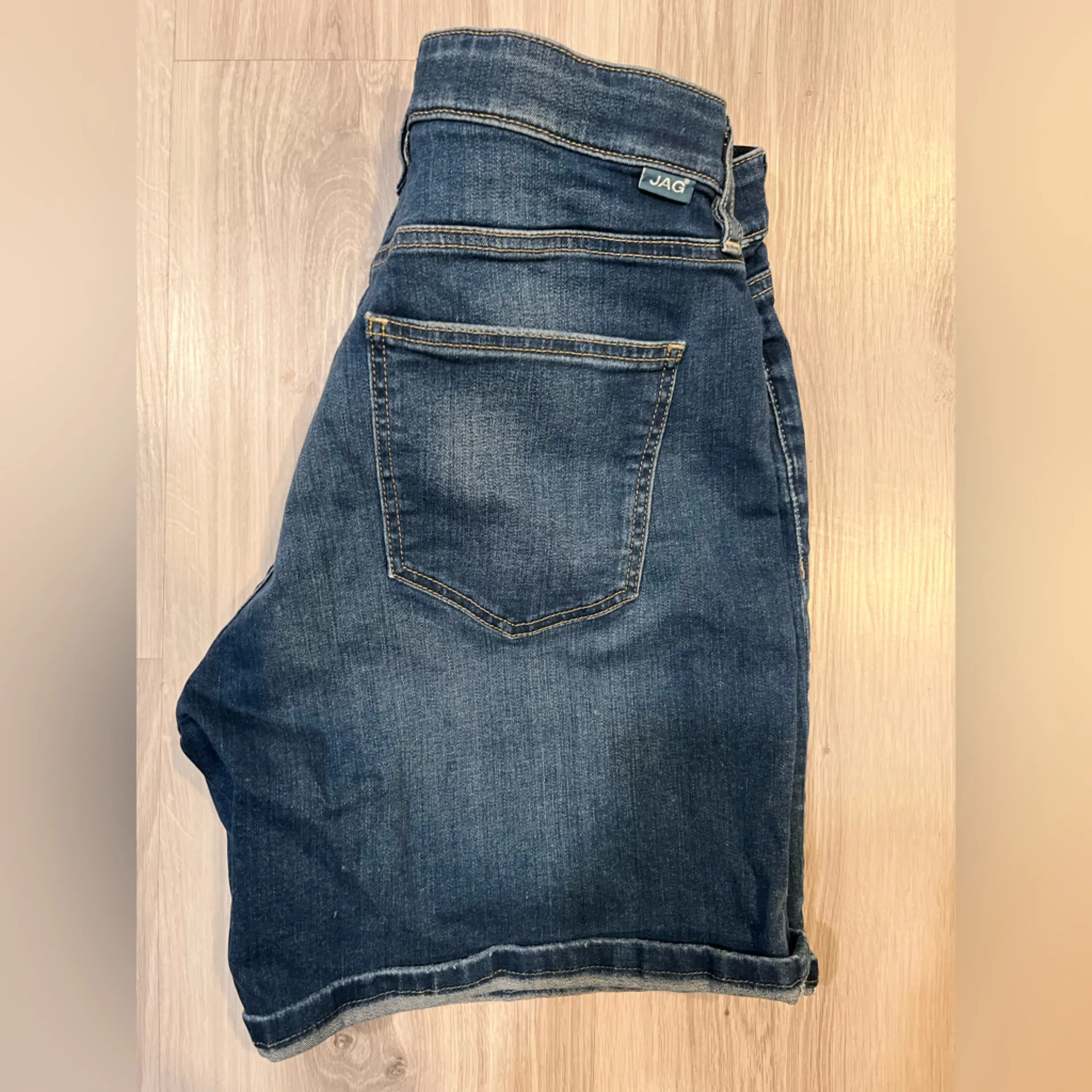 JAG‎ Classic Blue Denim Shorts - Image 5