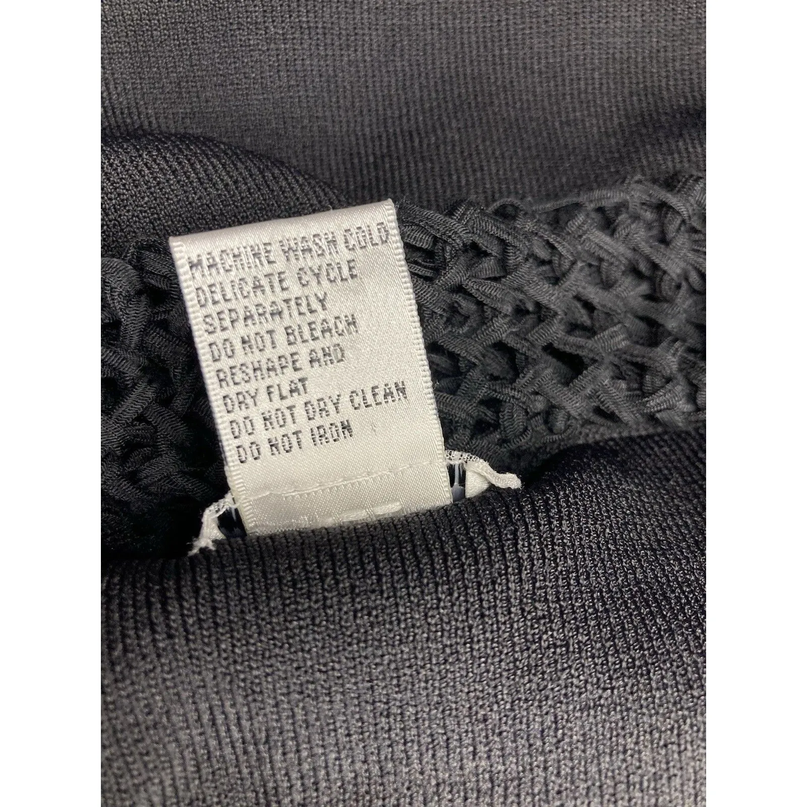 Stonebridge Black Sweater 1X XL Fringed Crochet Off Shoulder Pull Over Boho Goth - Image 8