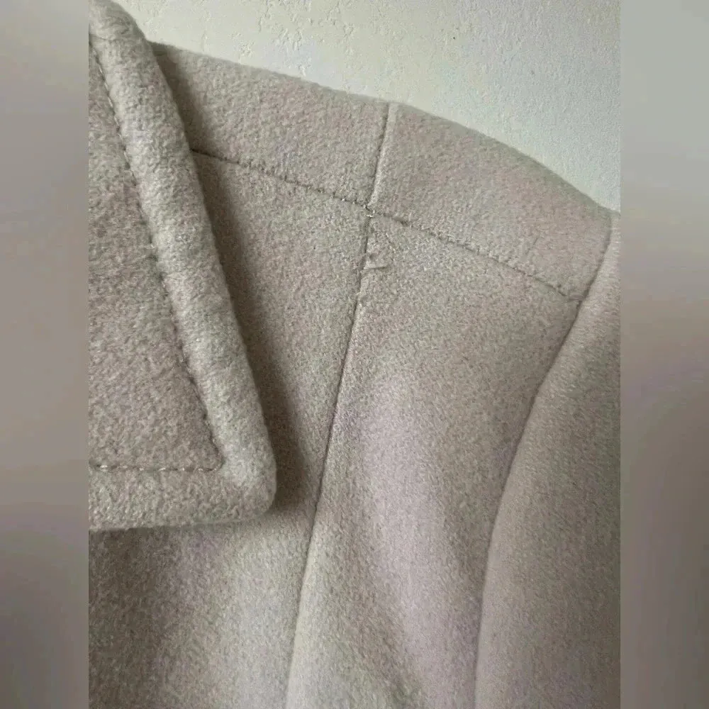 United Colors of Benetton Pea Coat Wool Blend size 46 - Image 6