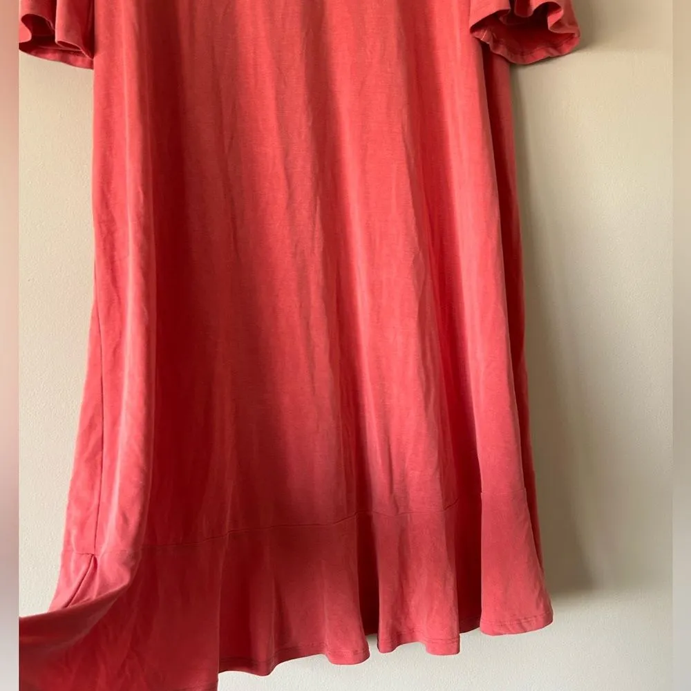 Anthropologie Averil Tee Dress Size Large Soft Comfort Casual Workwear Summer - Image 4