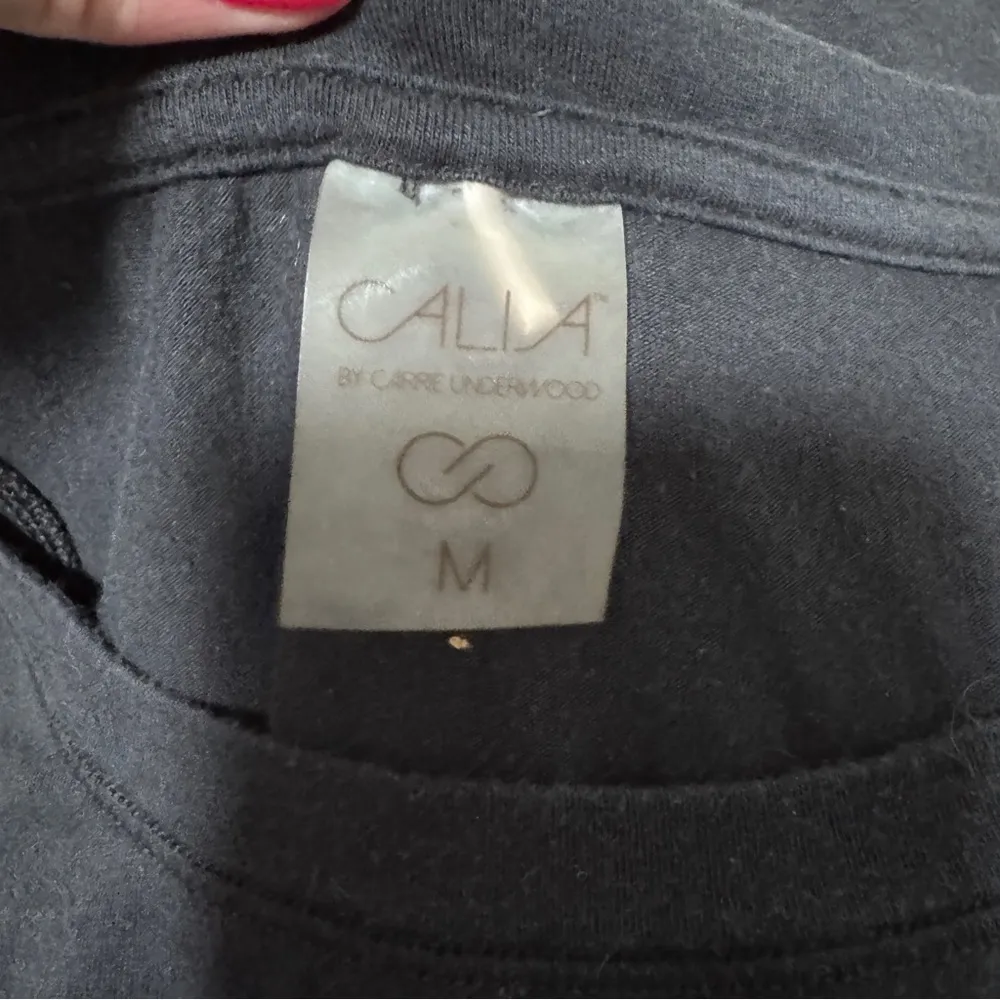 Calia Carrie Underwood Tank Top Medium Washed Black Loose Fit Athleisure - Image 3