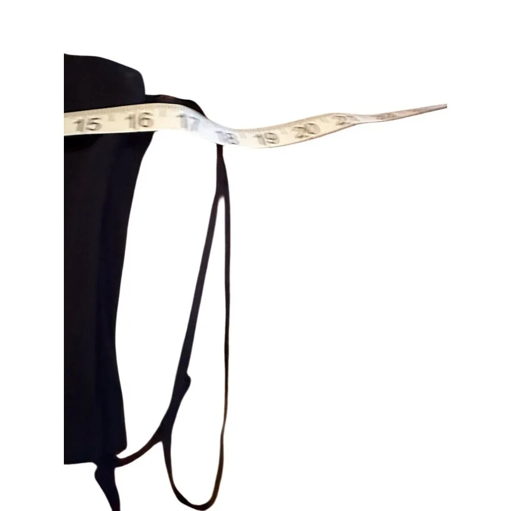 Eliza J Maxi Dress Women 12 Jersey Navy Red Geometric Flowy A-Line No SASH - Image 8