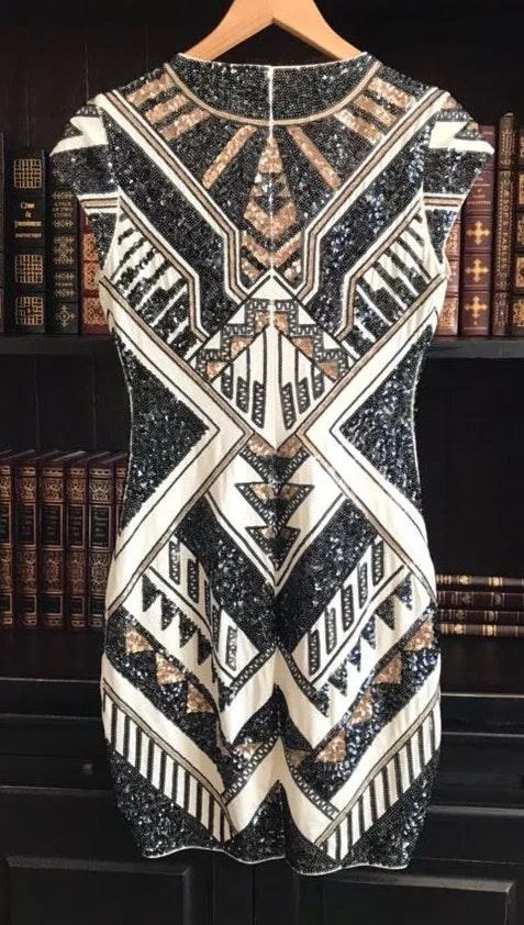 EXPRESS Sequined Party Dress - Image 2