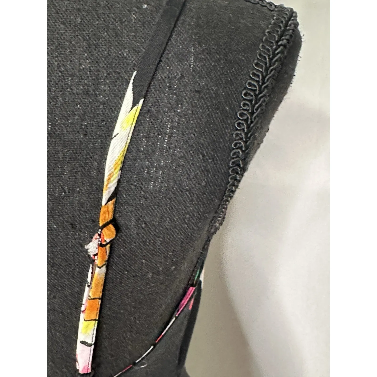 Old Navy Women's Sleeveless Black Tropical Print Dress Size XS - Image 9