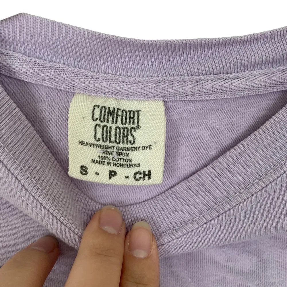 Girl Defined Sisterhood Graphic Print Long Sleeve Tee Purple Size Small - Image 3