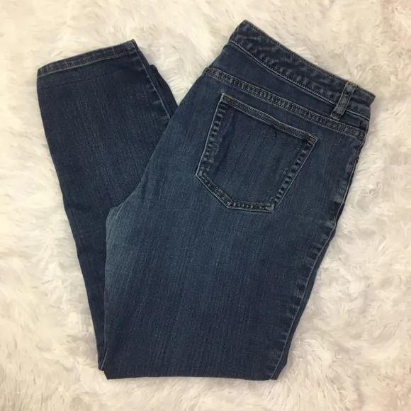 MICHAEL KORS Designer Skinny Blue Denim Jeans 12 - Image 2