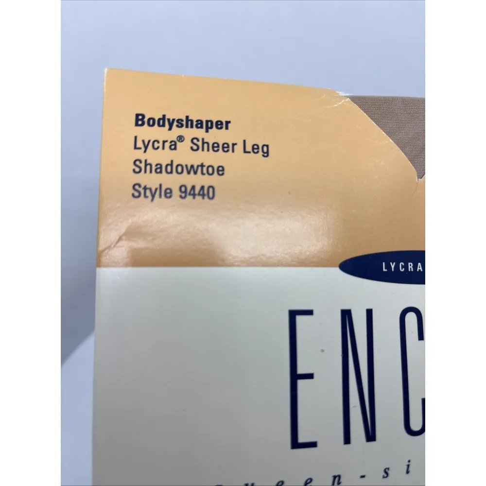 Nylons ENCORE Queen-size Hosiery Bodyshaper Lycra Sheer Shadowtoe Nordstrom - Image 6