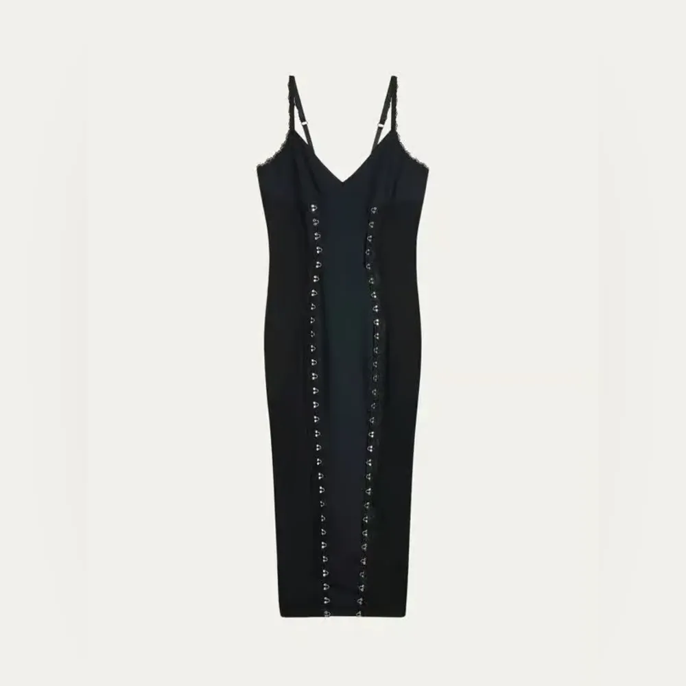 NWT HANKY PANKY x Prabal Gurung Hook-&-Eye Bodycon Slip Dress - Image 2