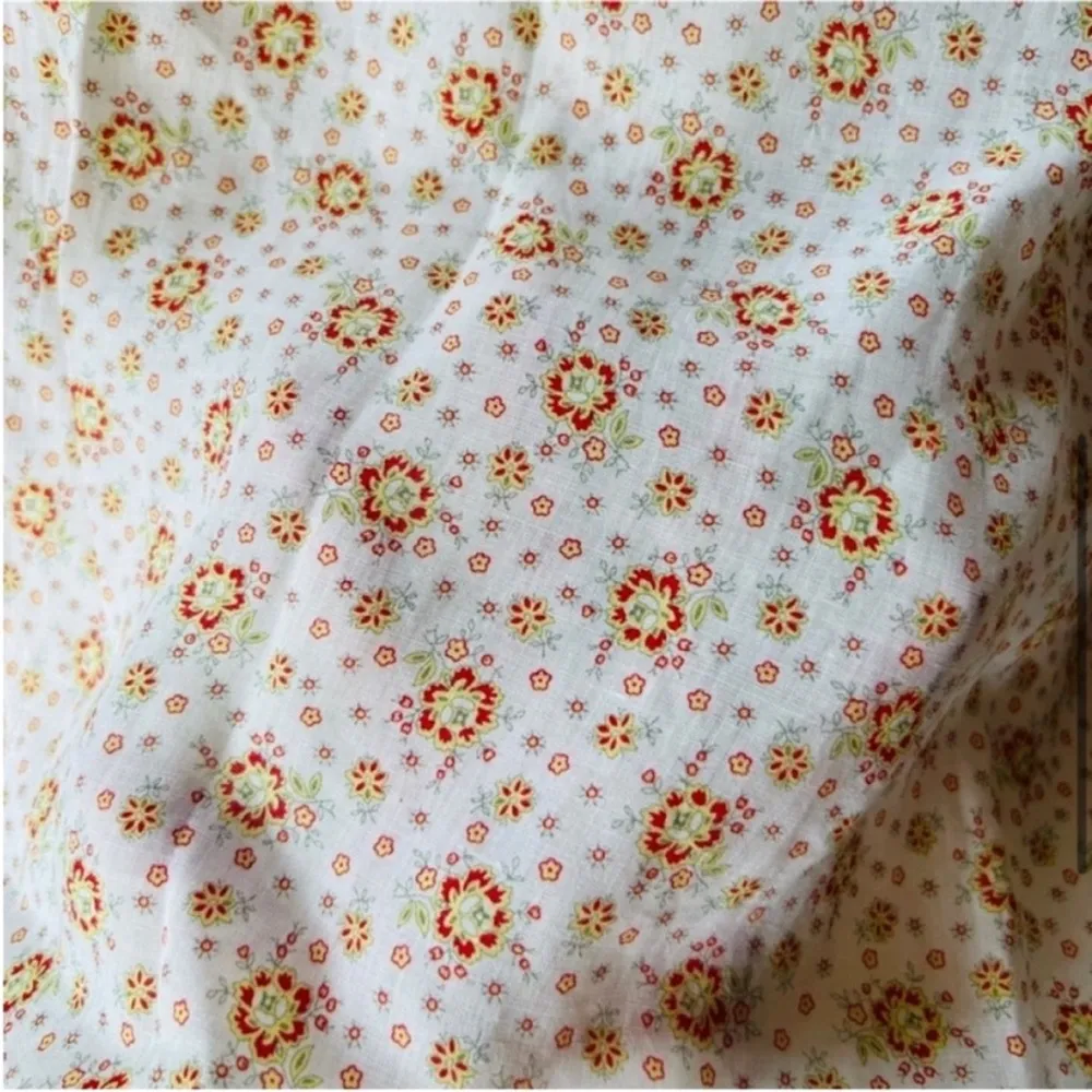 Doen 100% ramie midi dress NEW Red Size XS - Image 4