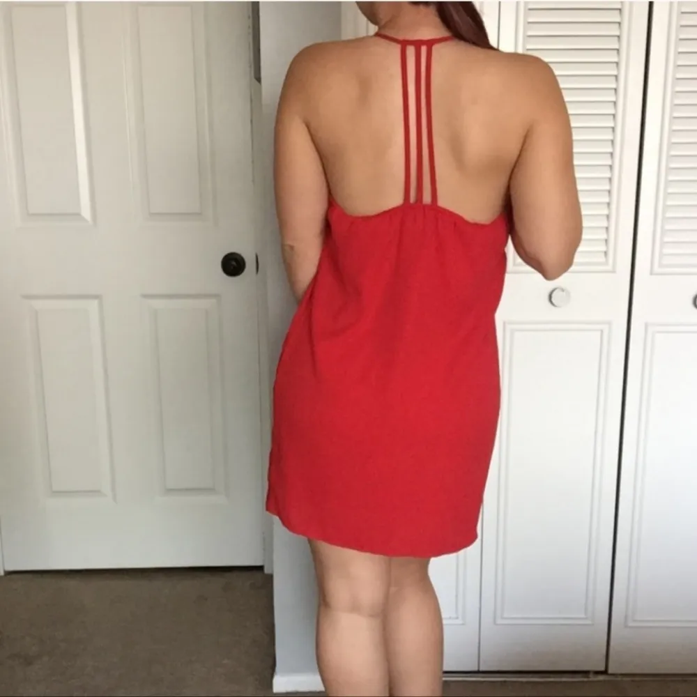 *Red Backless Tank Shift Dress (included in sale) - Image 3