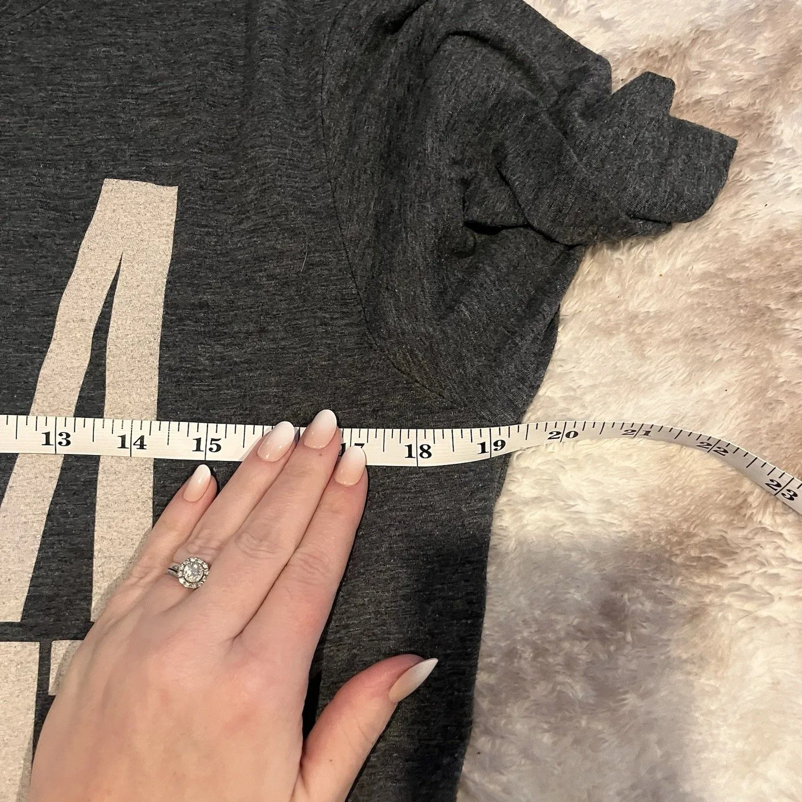 Sam Hunt Shirt Mens M Gray Next Level Apparel Short Sleeve Crew Neck Tee Shirt Size M - Image 2