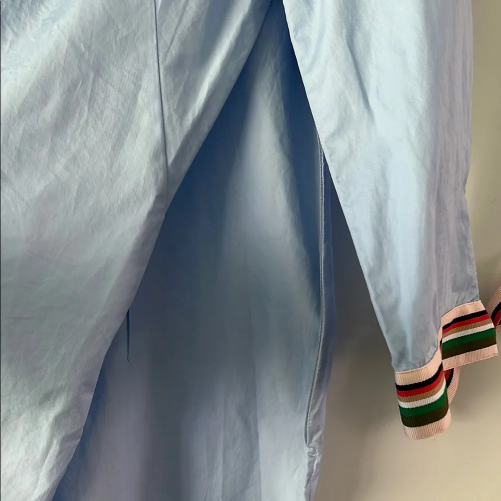 Talbots|Light Blue Tunic with Ribbon Details sz Large - Image 3