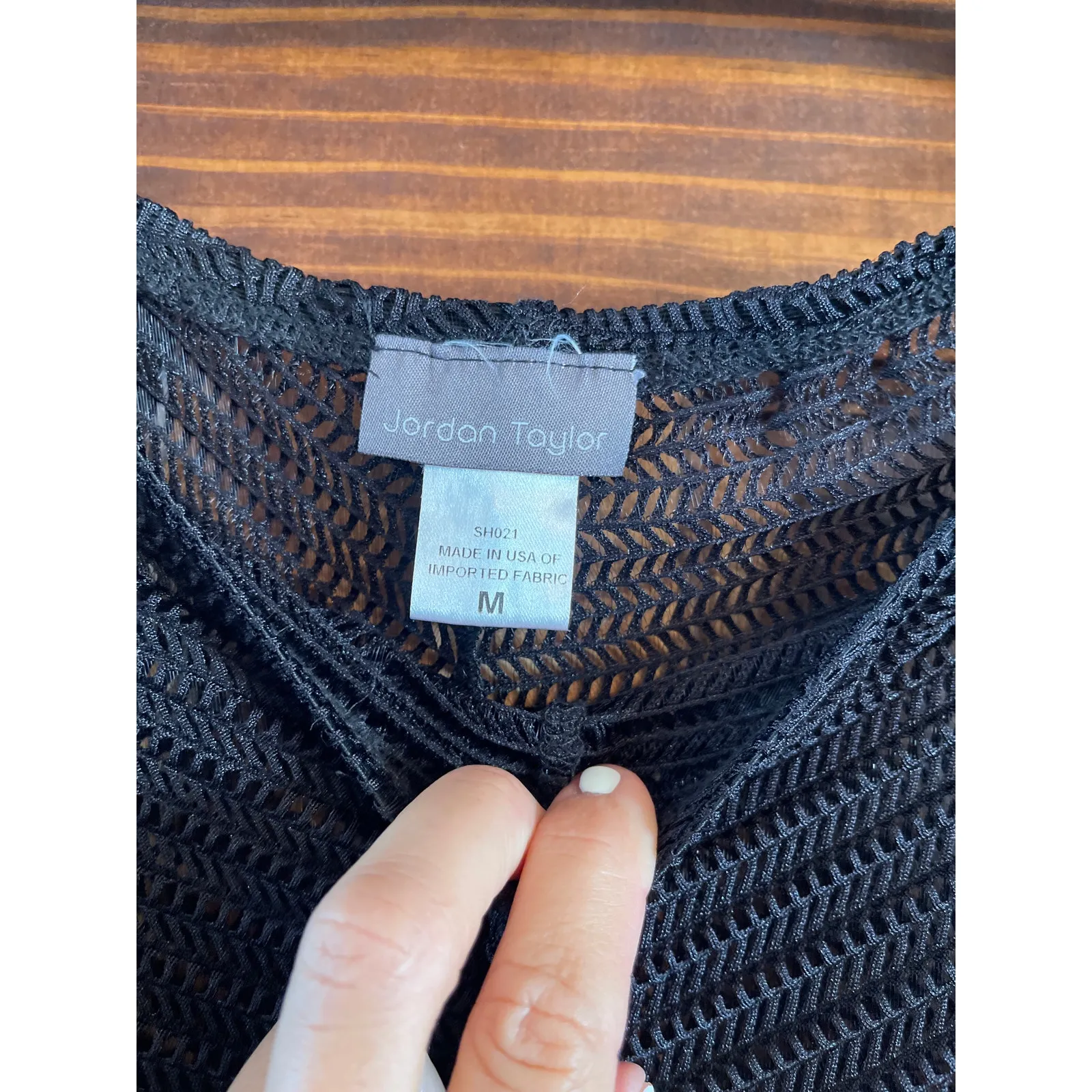 Jordan Taylor mesh cover up swim pants medium - Image 5