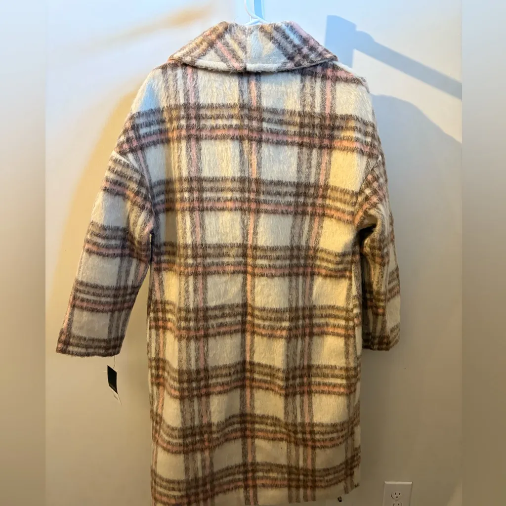 Nine West Modern Shawl Collar Double Breasted Coat - Image 4