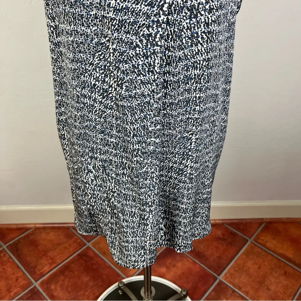 Vince Speckled Silk Tunic Dress - Image 5