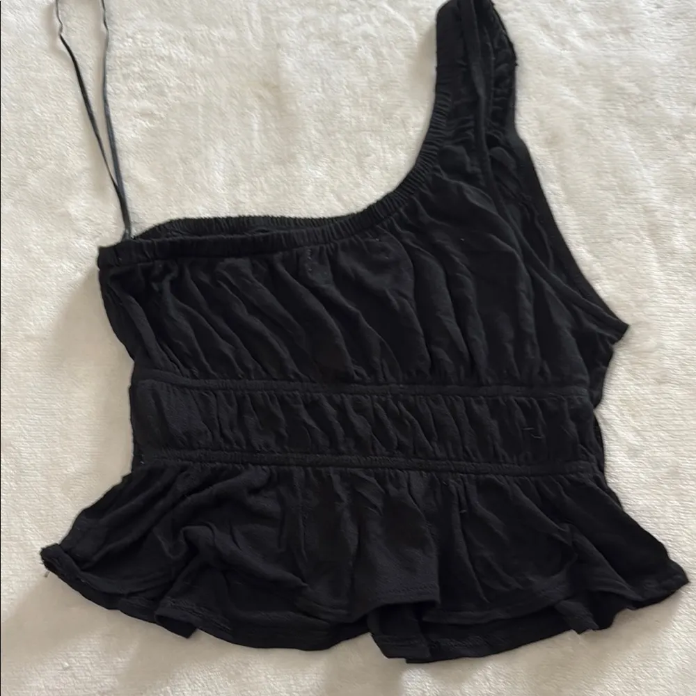 URBAN OUTFITTER Black One-Shoulder Dress - Image 4