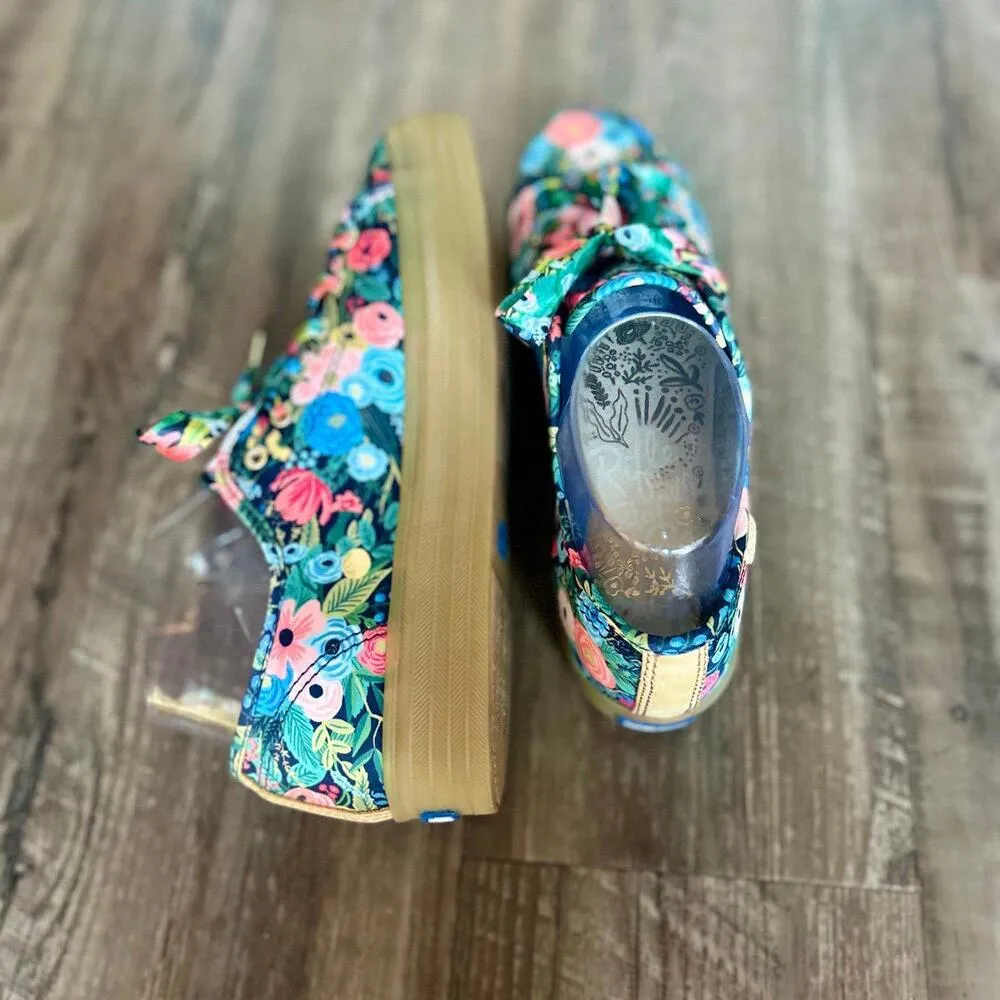 Keds x Rifle Paper Co. Triple Kick Garden Party Floral Shoes - Size 7 Women’s - Image 9
