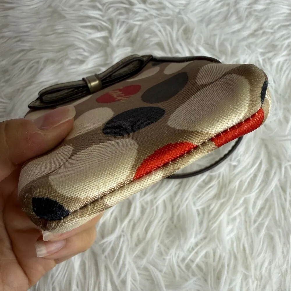 COACH Polka Dot Wristlet / Card holder Cardholder - Image 3