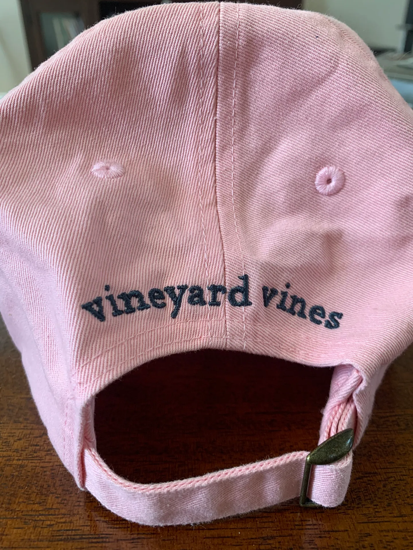 Vineyard Vines Pink Baseball Hat - Image 2