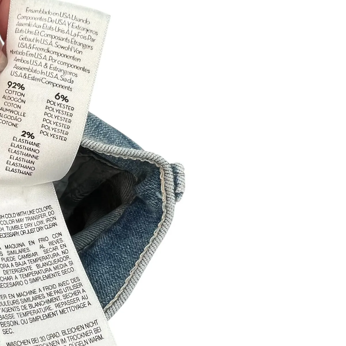 Mother Denim The Tomcat Bermuda Shorts Jackpot Wash Denim Blue Size‎ 27 - Image 15