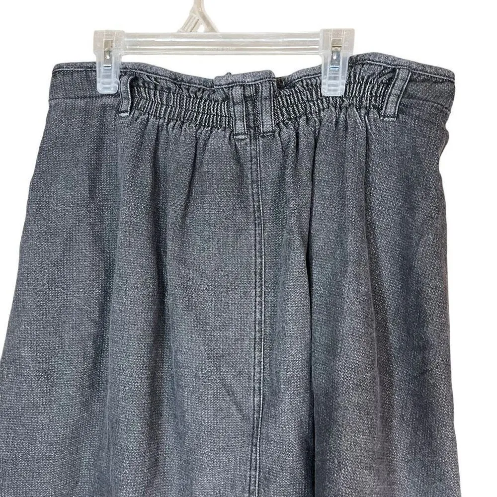 Crazy Horse Button Front Skirt Size 14 - Image 7