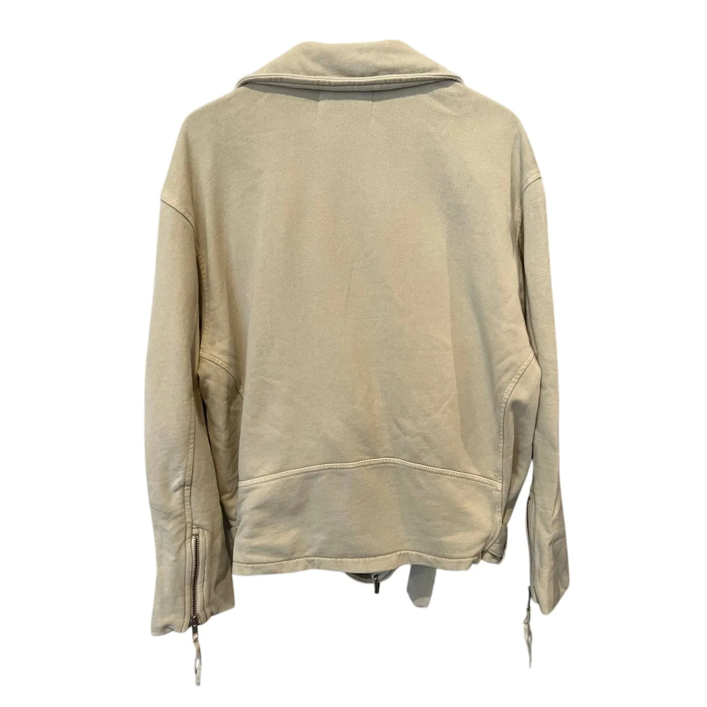 FREE PEOPLE Rebel Rebel Cotton Moto Jacket Size XS - Image 5