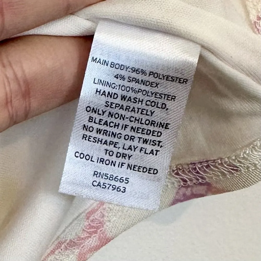 NWT Abound by Nordstrom Bustier Cream Crop Top - Size: L - Image 5