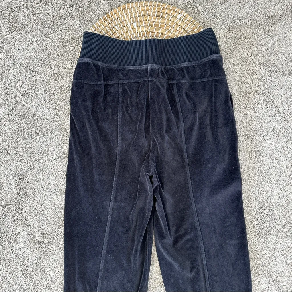 Sweaty Betty Women’s Retake Velour Jogger Pants Pull On Loungewear in Black 6 - Image 7