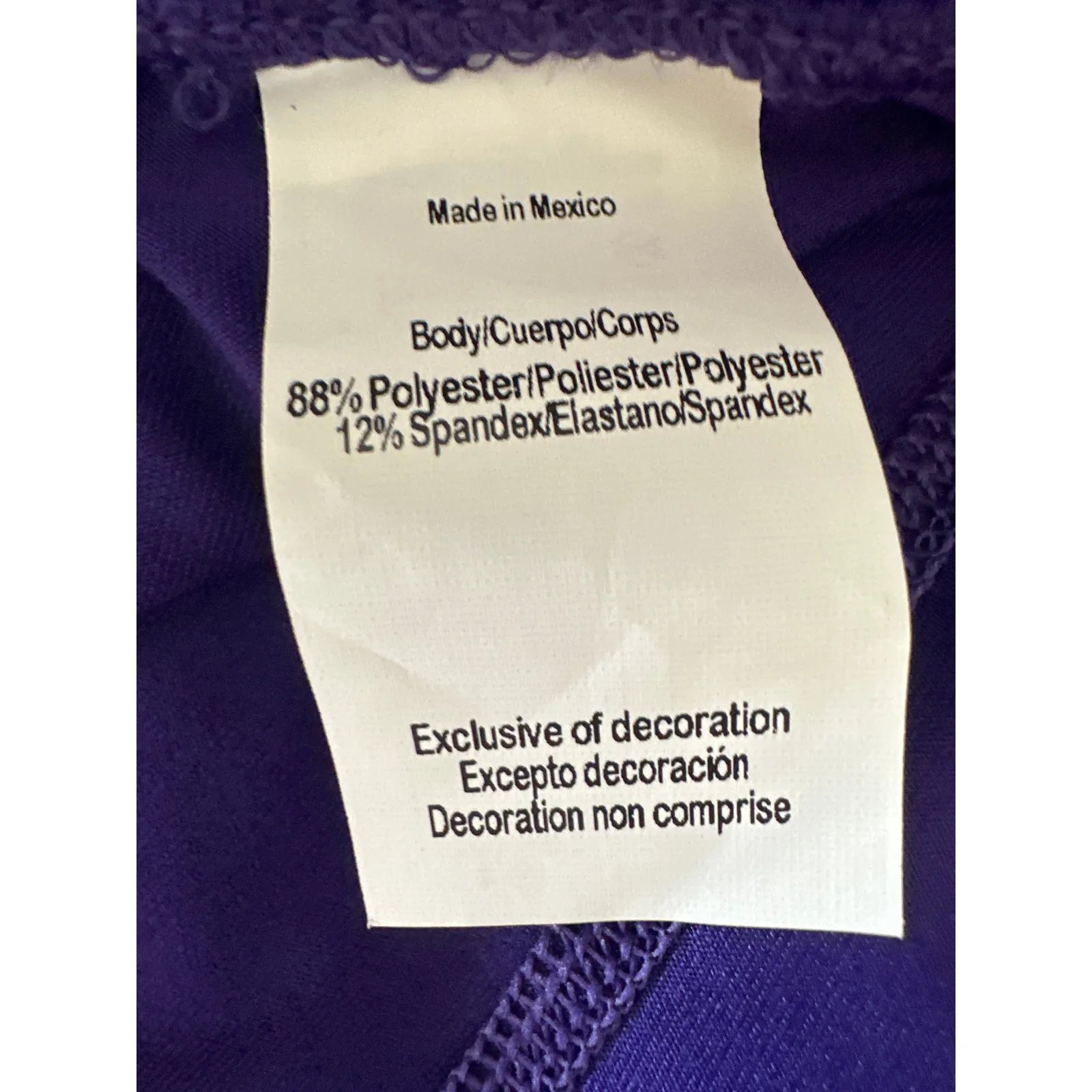 New XL Augusta Sportswear Women's Dare Short Purple - Image 4