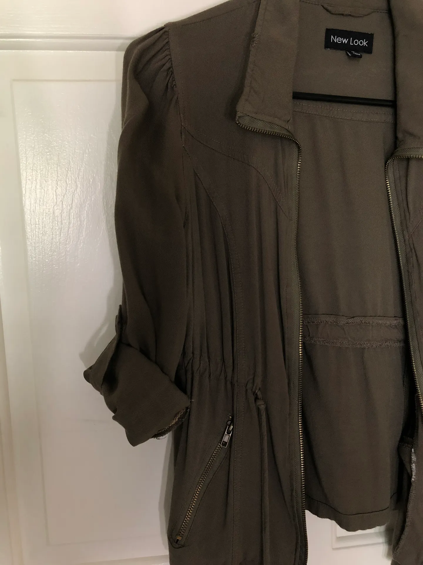 Zip Jacket Black Green - Image 3