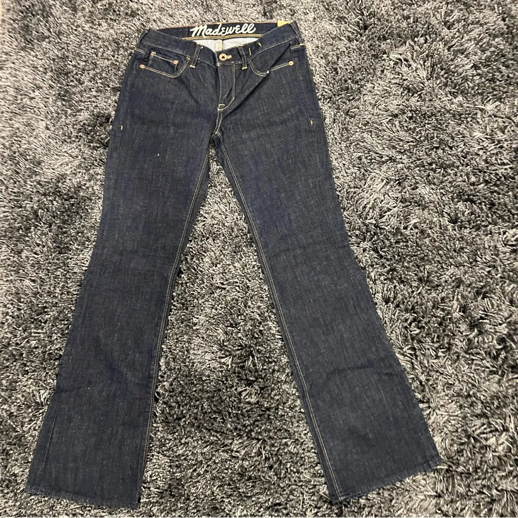 🌺NWT MADEWELL BOOT LEGGER DARK WASH DENIM JEANS SIZE 26🌺 - Image 3