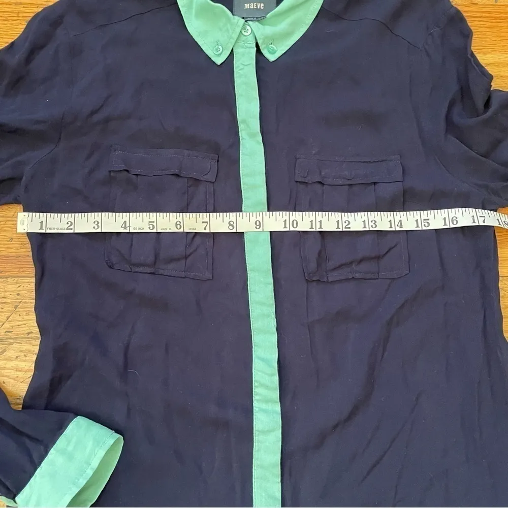 Anthropologie Blouse Size 6 - Image 3