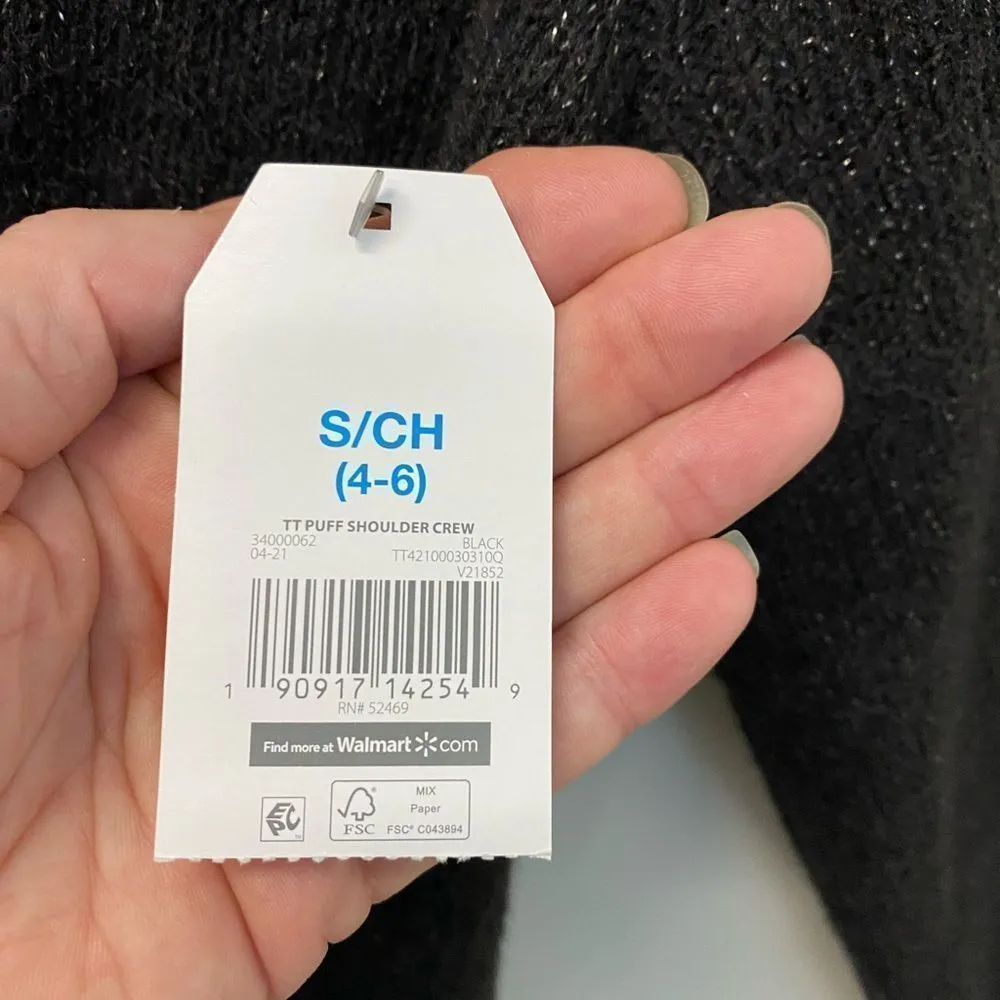 NWT Time and Tru sweater size XS - Image 4