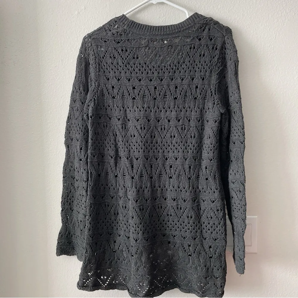 Sonoma knitted grey sweater size M - Image 3