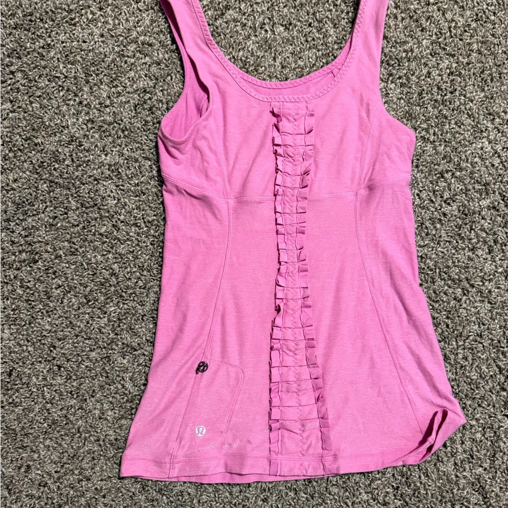 Lulu Ruffle Tank - Image 2