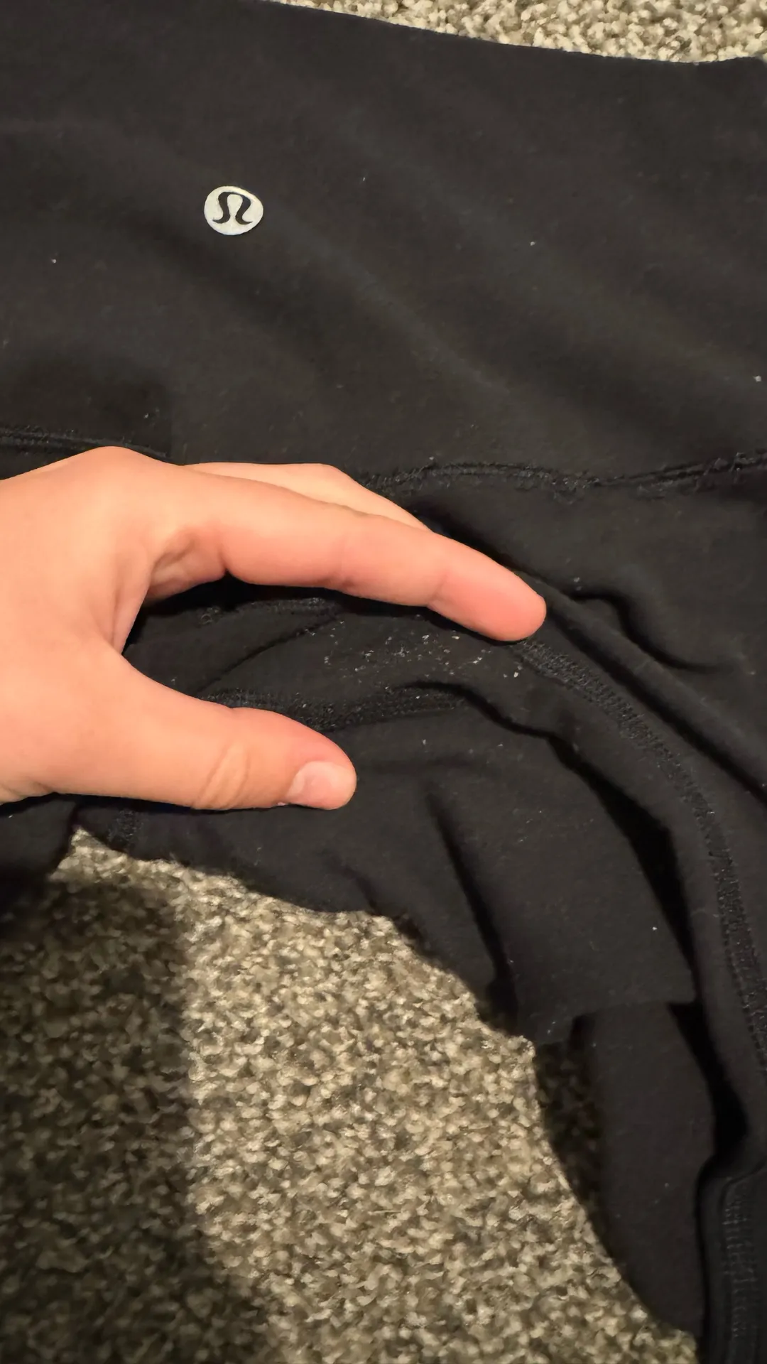 Black Lululemon Leggings 28" - Image 5