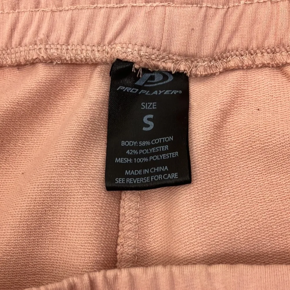 Pro Player Pink Hoodie and Jogger Set with Mesh Detail woman’s size large/small - Image 13