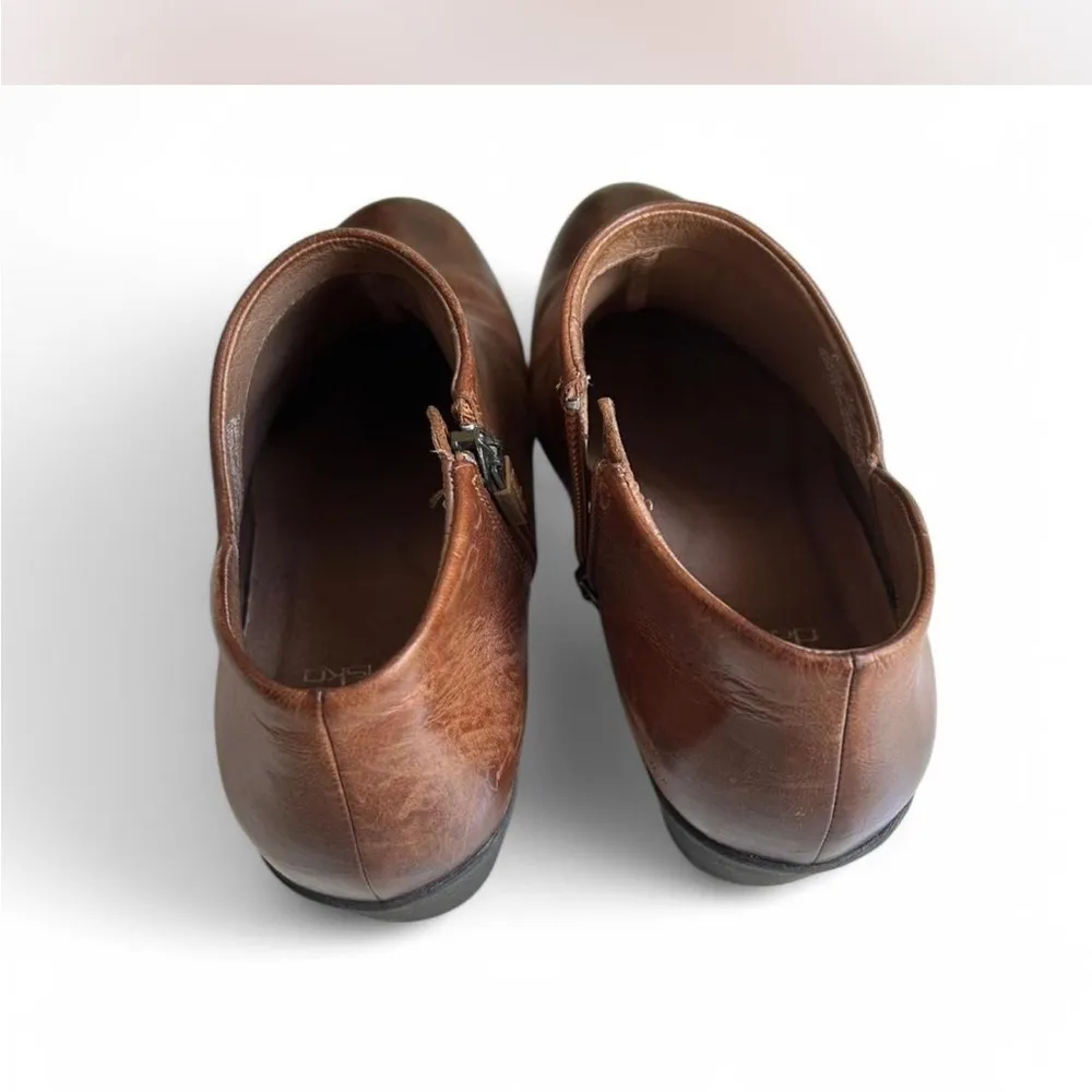 Brown Leather Ankle Boots - Image 4