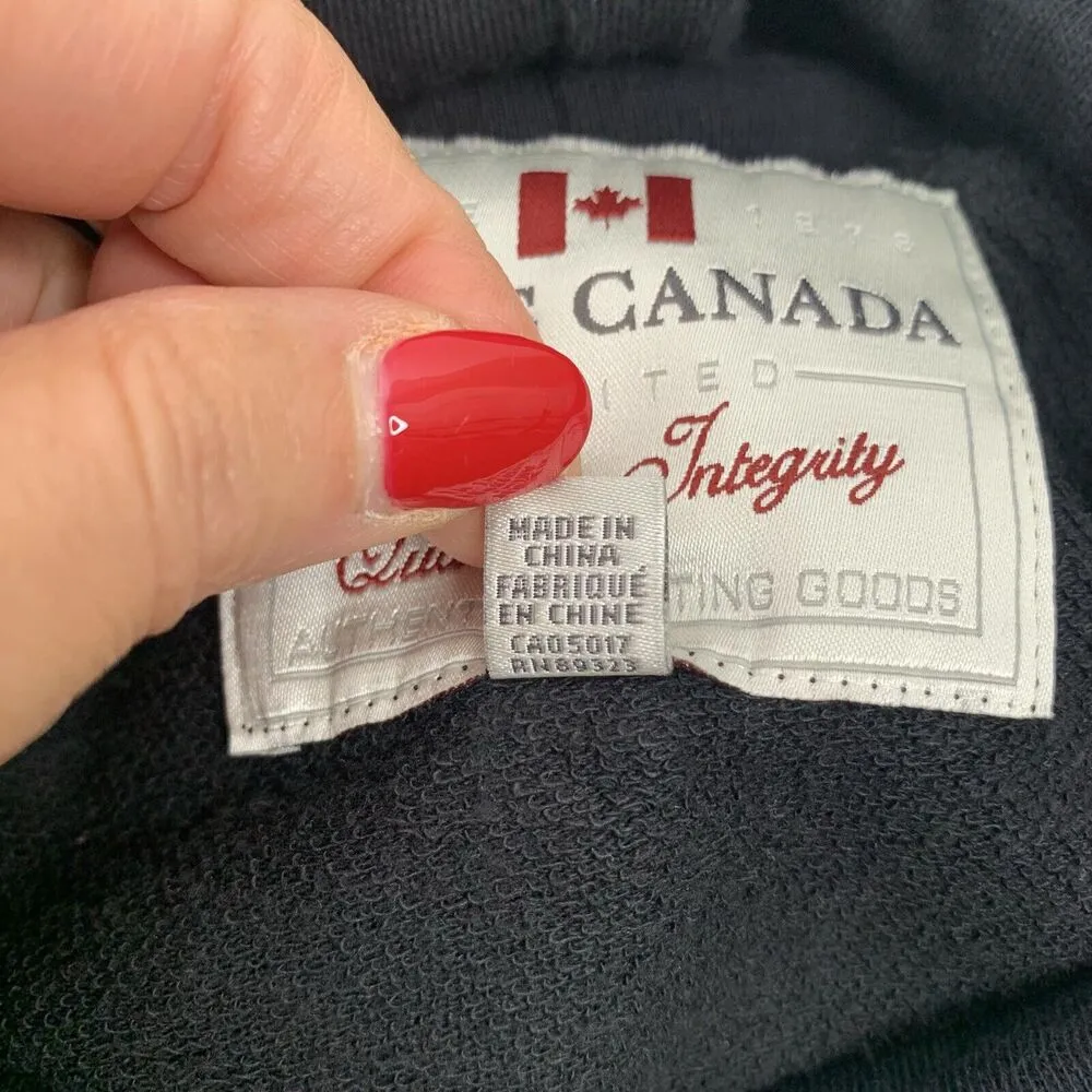 Roots Canada Size M Sweatshirt Shirt Cowl Turtleneck Neck Short Dolman Sleeve - Image 3